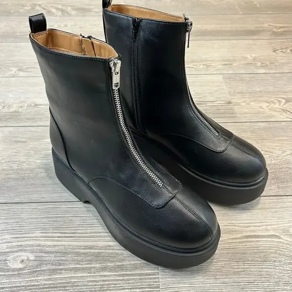 Wild Fable Honor Ankle Combat Boots Black 10 NWT - Picture 2 of 6